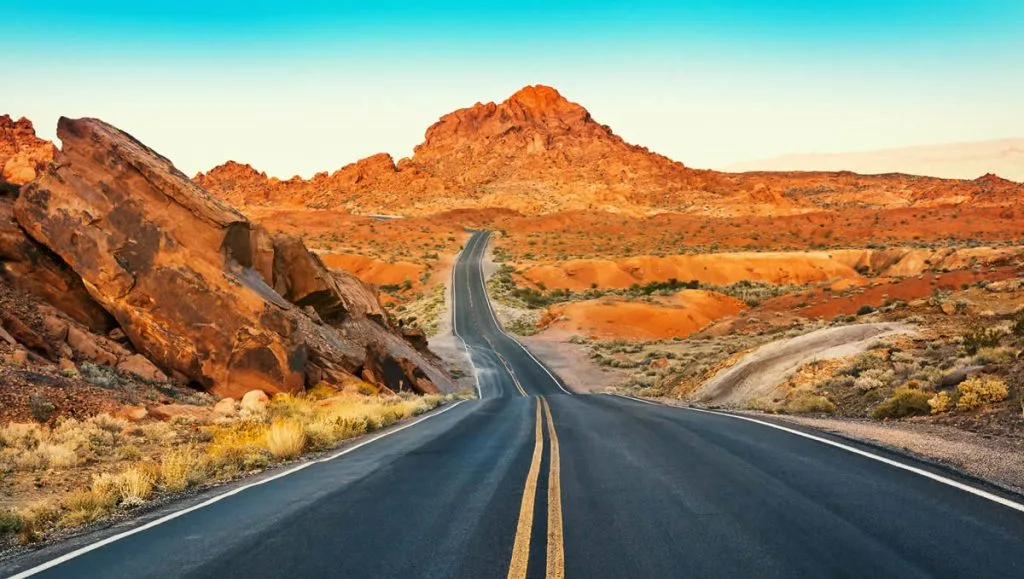 Paysage du territoire Nevada Silver Trails