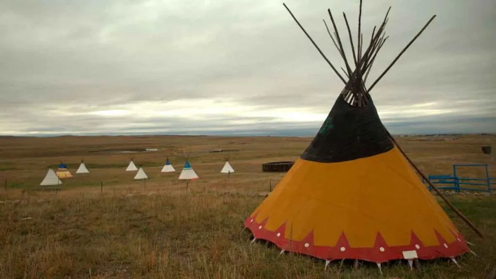 Culture autochtone du Nevada et ciel nocturne du désert