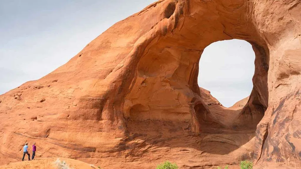 Décor de désert du Nevada évoquant un tournage de film