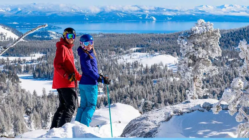 Pistes enneigées à Mt. Rose-Ski Tahoe