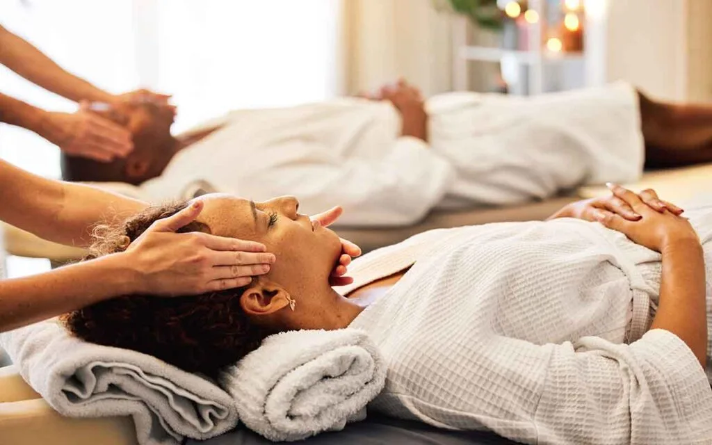 Spa de luxe à Las Vegas avec ambiance calme et espace détente