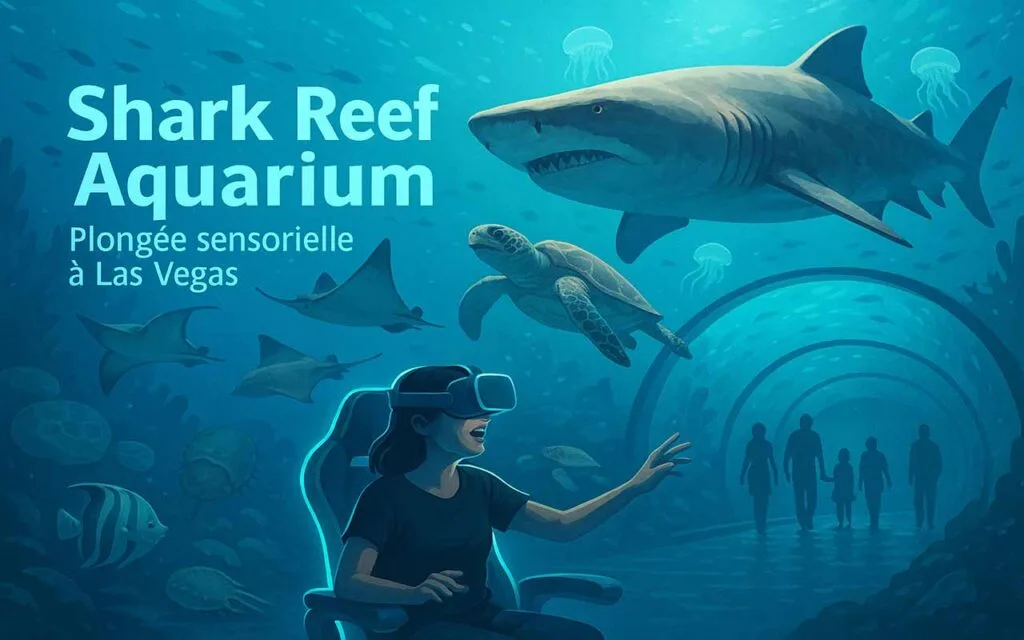 Shark Reef Aquarium à Las Vegas : visite utile au Mandalay Bay