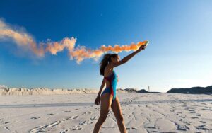 Burning Man hors saison avec artistes locaux